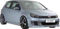 Voorspoiler Volkswagen Golf VI GTi/GTD 2008- (ABS) RDVVW10