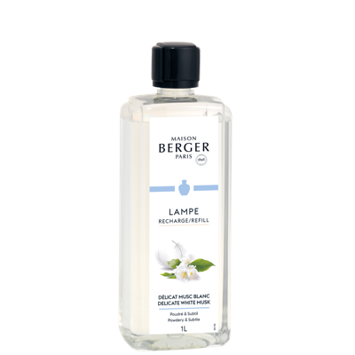 Maison Berger Navulling - voor geurbrander - Delicate White Musk - 1 Liter
