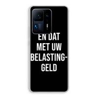 Belastinggeld - Zwart: Xiaomi Mi Mix 4 Transparant Hoesje