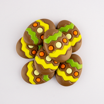 Chocolade figuurtjes eieren melk 150 gram