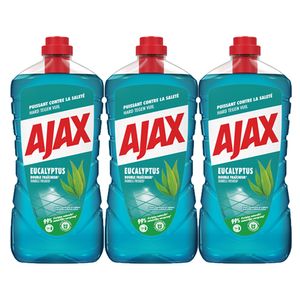 Ajax - Allesreiniger Eucalyptus - 3x 1,25ltr