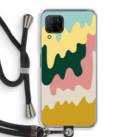 Baar B: Huawei P40 Lite Transparant Hoesje met koord