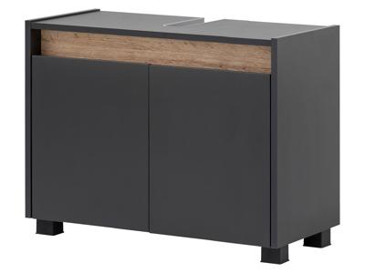 Schildmeyer Onderkast wastafel Cosmo (Antraciet, Breite 80 cm)