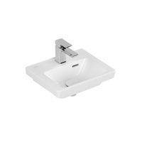 Villeroy & Boch Subway 3.0 fontein 37x305cm 1 krgat met overloop C+ stone white 437037RW - thumbnail