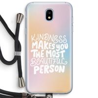 The prettiest: Samsung Galaxy J5 (2017) Transparant Hoesje met koord