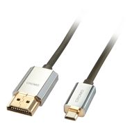 Lindy HDMI/micro HDMI, 4.5m HDMI kabel HDMI Type A (Standaard) HDMI Type D (Micro) Zwart