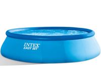 Intex 26166 bovengronds zwembad Zwembad met frame Rond 12430 l Blauw - thumbnail