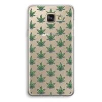 Weed: Samsung Galaxy A5 (2016) Transparant Hoesje