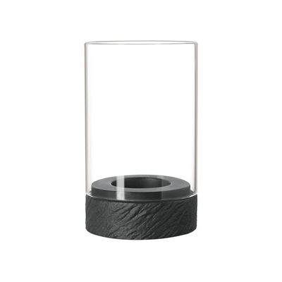 VILLEROY & BOCH - Manufacture Rock Home - Windlicht 14cm zwart