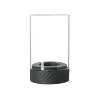 VILLEROY & BOCH - Manufacture Rock Home - Windlicht 14cm zwart