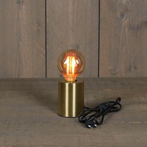 Anna's Collection Tafellamp Goud - goud - 7.5 x 7.5 x 10 cm - Leeslampje - Designlamp   -