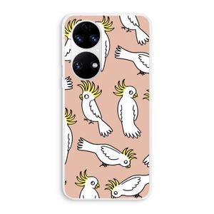 Papegaai: Huawei P50 Transparant Hoesje