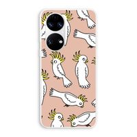 Papegaai: Huawei P50 Transparant Hoesje