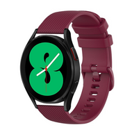 Sportband met motief - Wijnrood - Samsung Galaxy watch 7 / Galaxy Watch FE - 40mm & 44mm