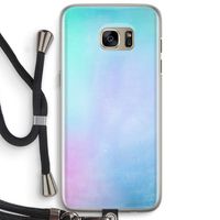 mist pastel: Samsung Galaxy S7 Edge Transparant Hoesje met koord