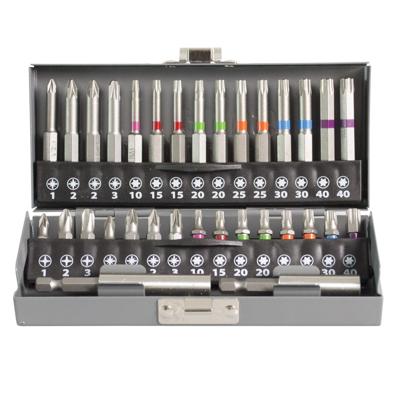 Dynaplus Bitset Prof 32-Delig Dyna Kleurbandjes Metalen Verpakking - 8938.00.00700