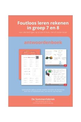 Foutloos leren rekenen in groep 7 en 8 (Paperback)