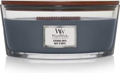 Geurkaars Evening Onyx Ellipse Candle - Woodwick