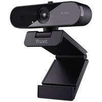 Trust TW-200 ECO Full HD-webcam 1920 x 1080 Pixel Standvoet, Klemhouder - thumbnail