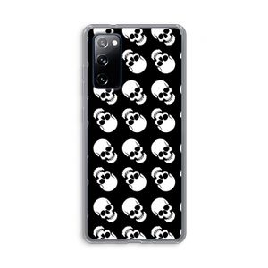 Musketon Skulls: Samsung Galaxy S20 FE / S20 FE 5G Transparant Hoesje