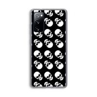 Musketon Skulls: Samsung Galaxy S20 FE / S20 FE 5G Transparant Hoesje