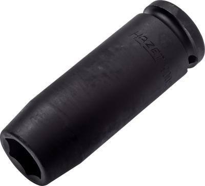 HAZET Krachtdopsleutel 900SLG-17 · 1/2 inch (12,5 mm) vierkant hol · Buiten-zeskant-tractieprofiel · SW 17 mm