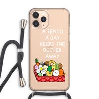 Bento a day: iPhone 11 Pro Max Transparant Hoesje met koord