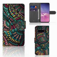 Samsung Galaxy S10 Telefoon Hoesje Aztec