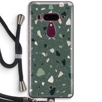 Terrazzo N°19: HTC U12+ Transparant Hoesje met koord