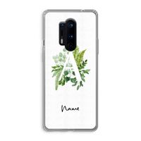 Green Brush: OnePlus 8 Pro Transparant Hoesje