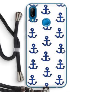 Ankers: Huawei P20 Lite Transparant Hoesje met koord