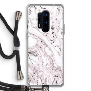 Mengelmoes: OnePlus 8 Pro Transparant Hoesje met koord