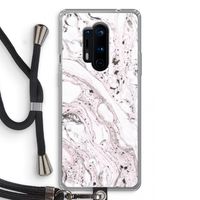 Mengelmoes: OnePlus 8 Pro Transparant Hoesje met koord