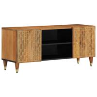 Tv-meubel 105x33x46cm massief mangohout