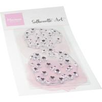 Marianne Design • stempels silhouette art hearts