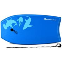 Surfplanken Surfboard met EPS-Kern XPE-Dek HDPE Gladde Bodem Hoogwaardige Riem en Verstelbaar Polskoord 83 x 47 x 5,5 cm Blauw