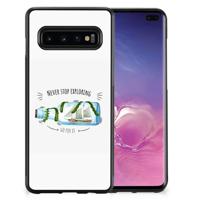 Samsung Galaxy S10+ | Bumper Hoesje | Boho Bottle
