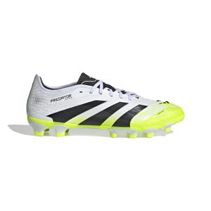 adidas Predator Pro Gras / Kunstgras Voetbalschoenen (MG) Wit Zwart Neongeel