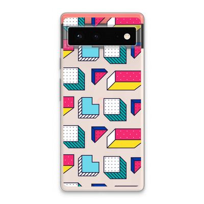 8-bit N°7: Google Pixel 6 Transparant Hoesje