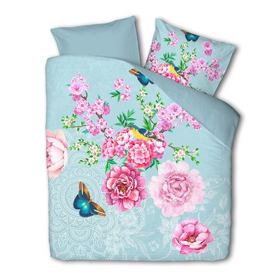 Fresh & Co Butterfly Rose Dekbedovertrek 2-persoons (200 x 220 cm + 2 kussenslopen) Dekbedovertrek Fresh & Co Butterfly Rose Dekbedovertrek 2-persoons (200 x 220 cm + 2 kussenslopen) Dekbedovertrek