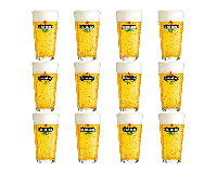 Heineken amsterdammer/vaasje glas (12x 25cl)