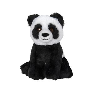 Pluche knuffel panda beer van 16 cm   -