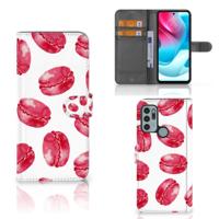 Motorola Moto G60s | Book Cover | Pink Macarons