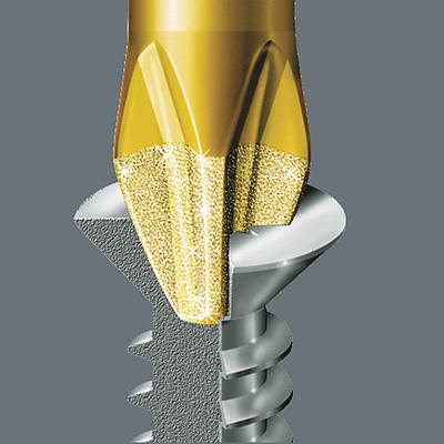 Wera 871/4 DC Torq-bit 10 Gereedschapsstaal Gelegeerd, Diamant gecoat F 6.3 1 stuk(s)