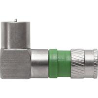 Axing CFS 100-48 F-stekker, haaks Compressie Aansluitingen: F-stekker Kabeldiameter: 4.9 mm 1 stuk(s)
