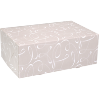 Gebaksdoos | Swirl | karton | 24x16x9cm | zonder venster | 100 stuks
