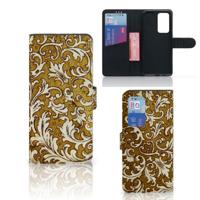Wallet Case Huawei P40 Pro Barok Goud