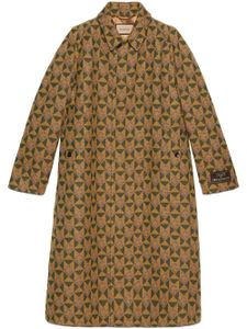 Gucci 1921 Meamorfosi wool coat - Marron