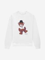 Nik&Nik Meisjes sweat shirt - Bear - Off wit Nik&Nik Meisjes sweat shirt - Bear - Off wit