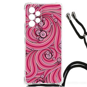 Samsung Galaxy A53 Back Cover Swirl Pink